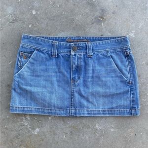 Abercrombie & Fitch Women's Blue Skirt